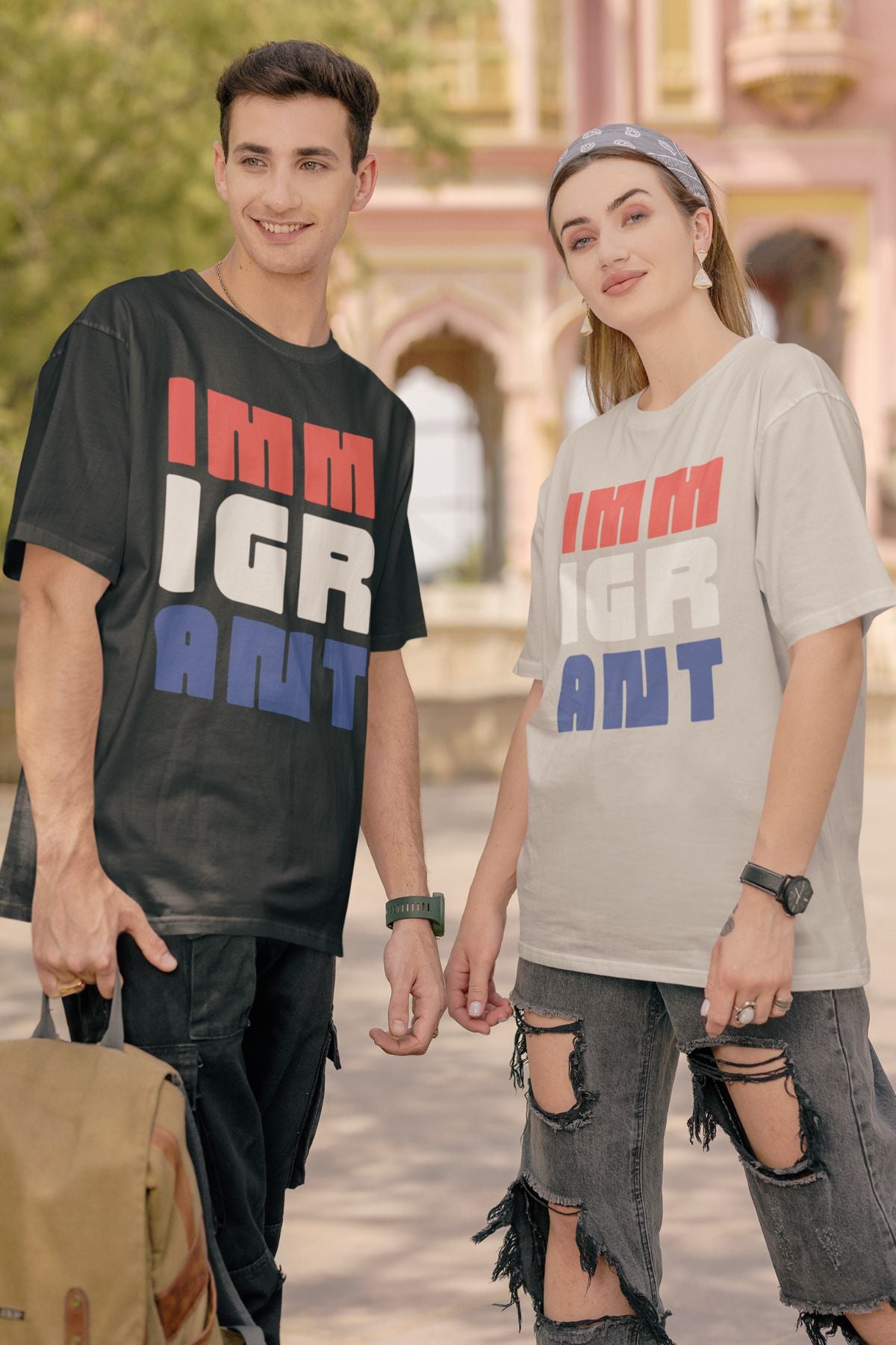 IMM IGR ANT™ (Red White & Blue) Unisex T-Shirt