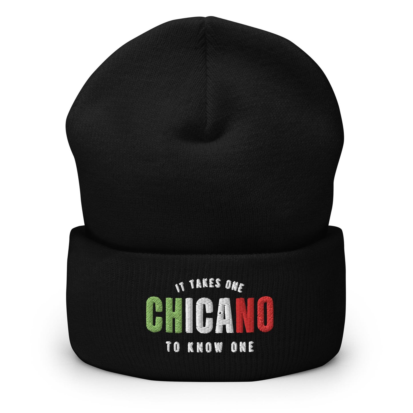 CHICANO It Takes One To Know One™ Cuffed Beanie