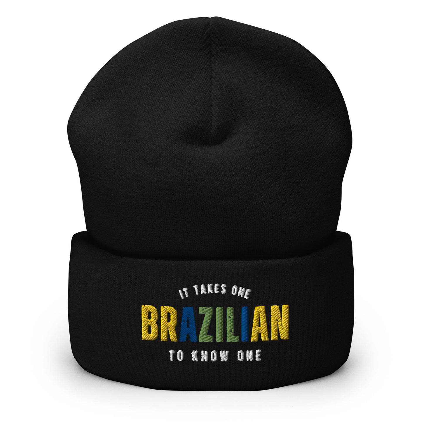 BRAZILIAN It Takes One To Know One™ Cuffed Beanie