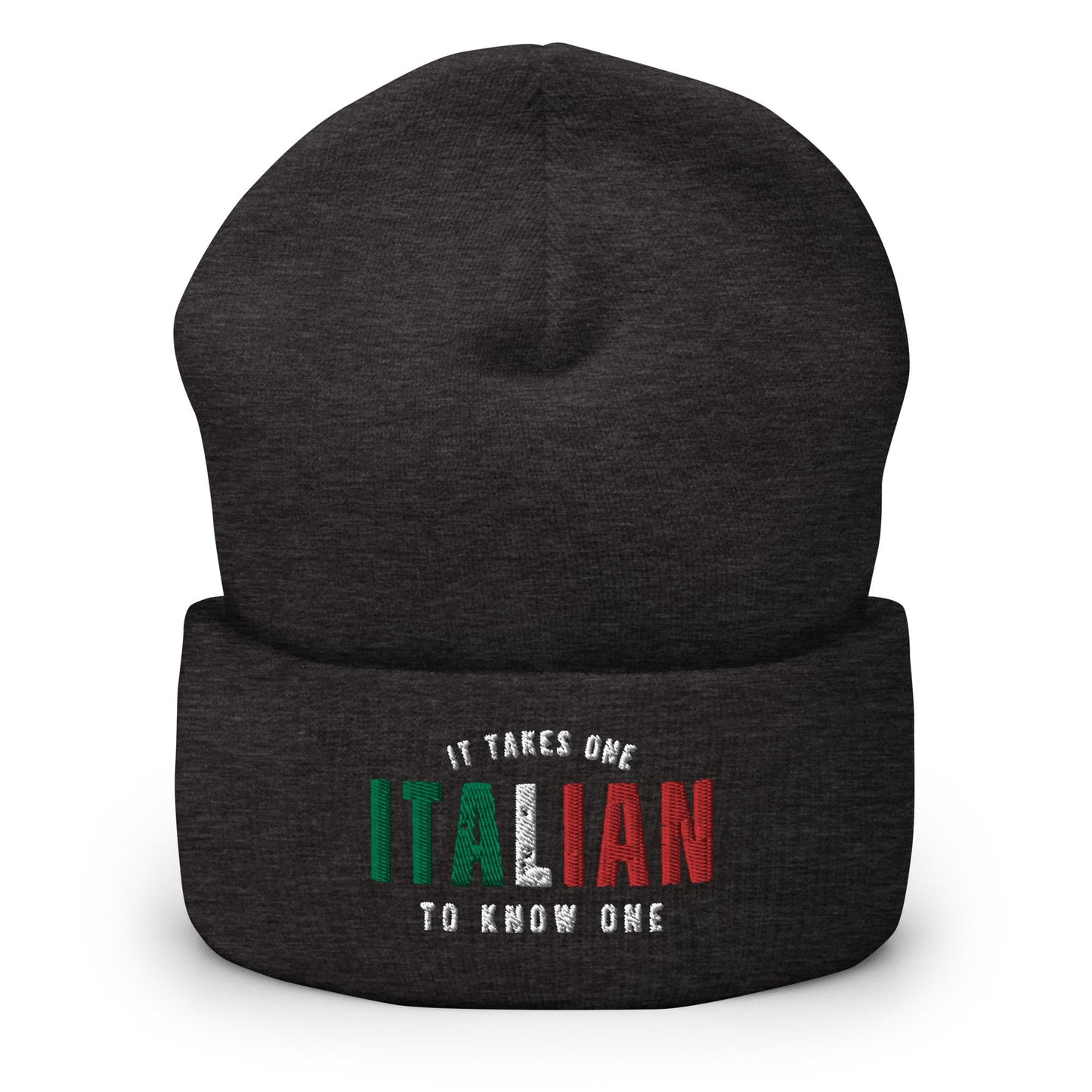 ITALIAN It Takes One To Know One™ Cuffed Beanie