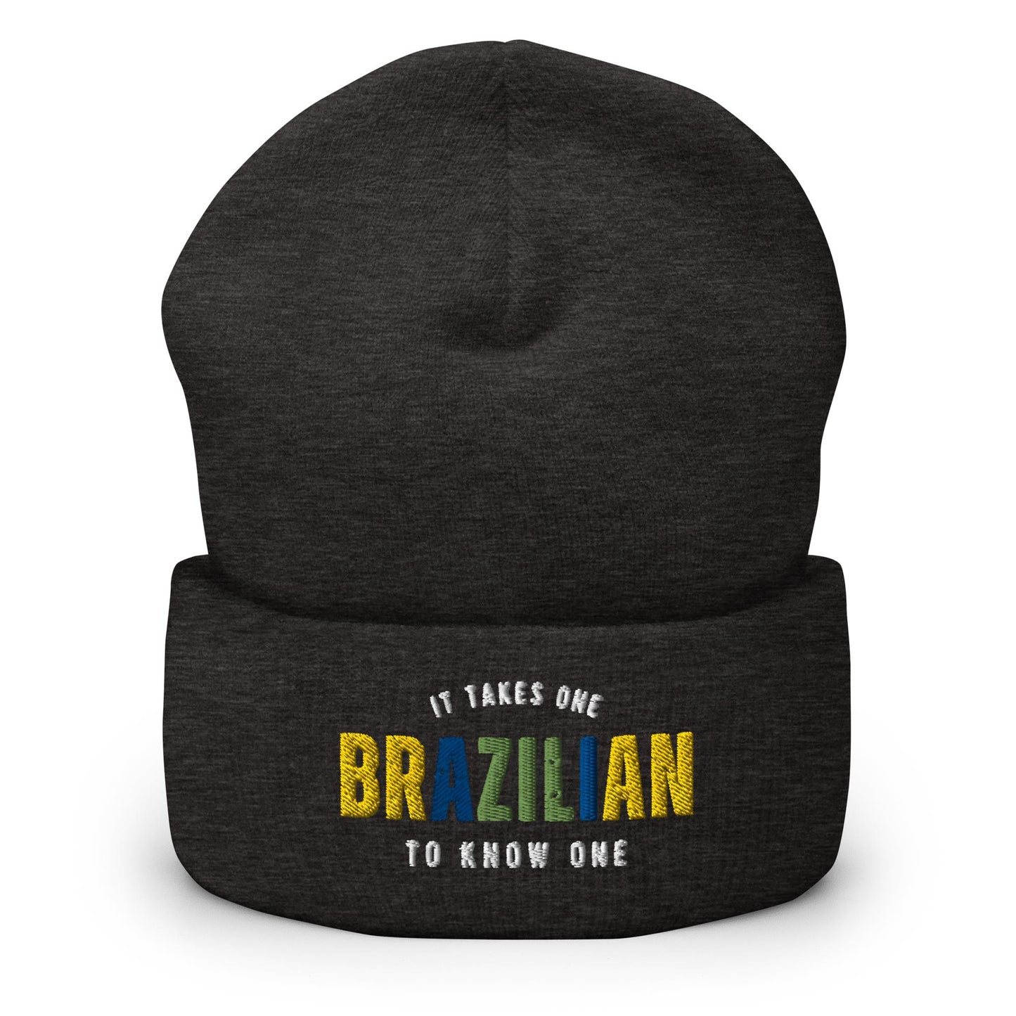 BRAZILIAN It Takes One To Know One™ Cuffed Beanie