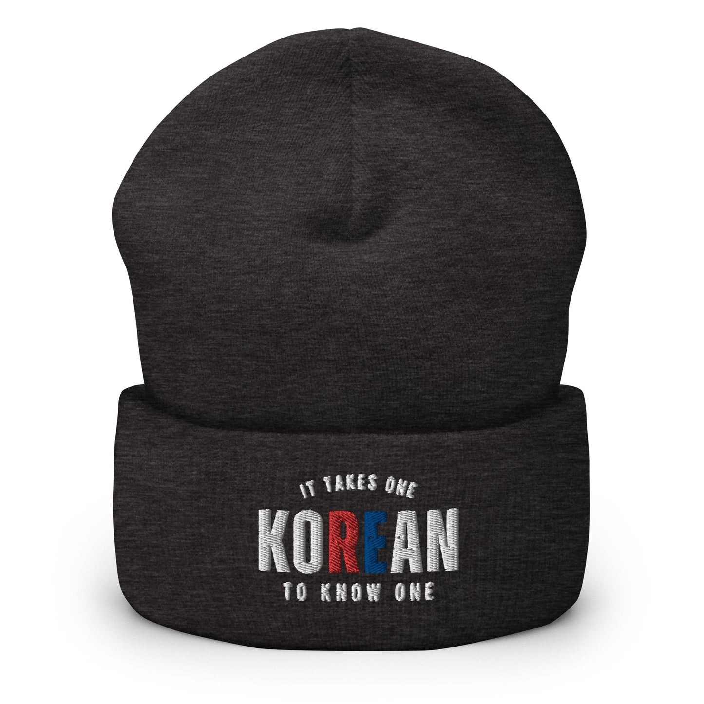 KOREAN It Takes One To Know One™ Cuffed Beanie