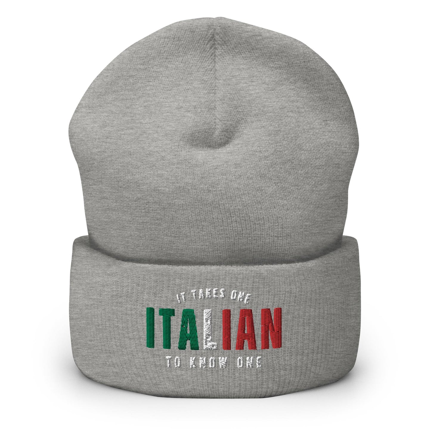 ITALIAN It Takes One To Know One™ Cuffed Beanie