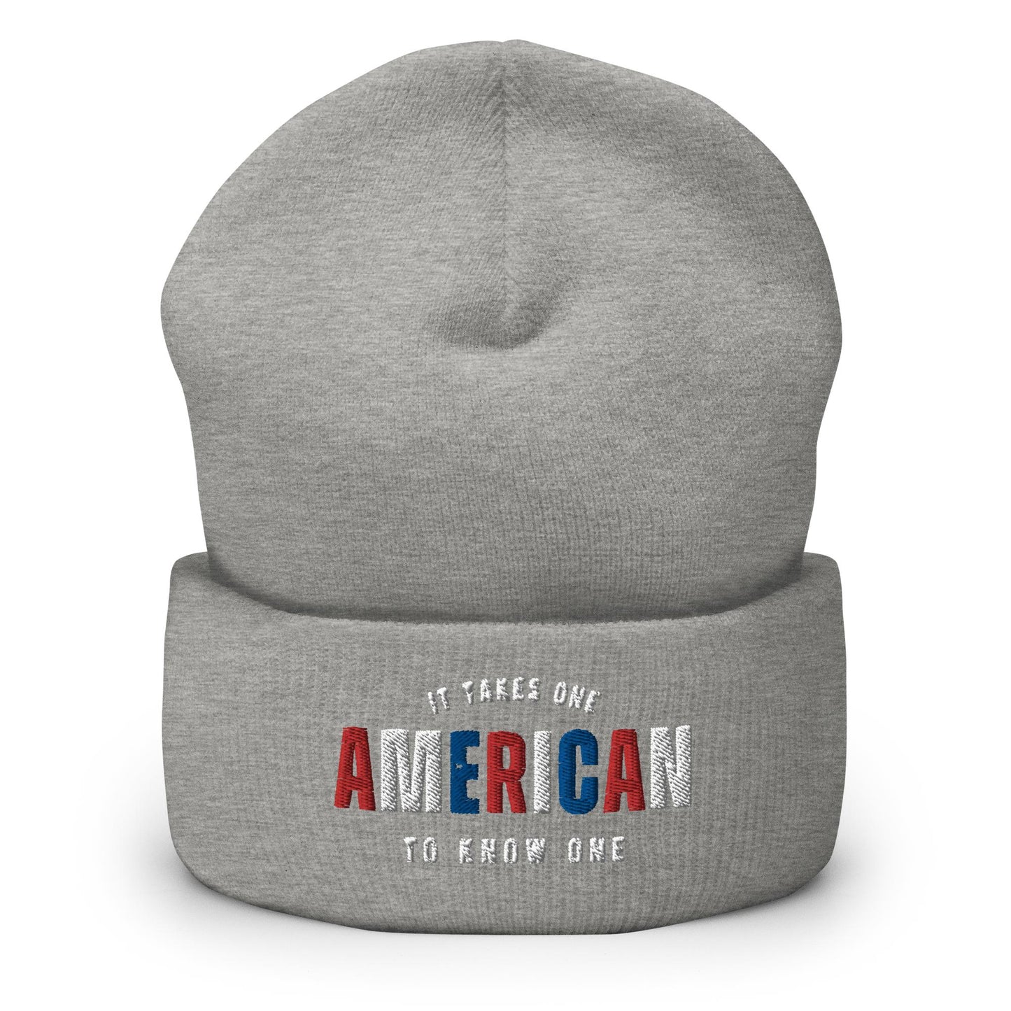 AMERICAN It Takes One To Know One™ Cuffed Beanie