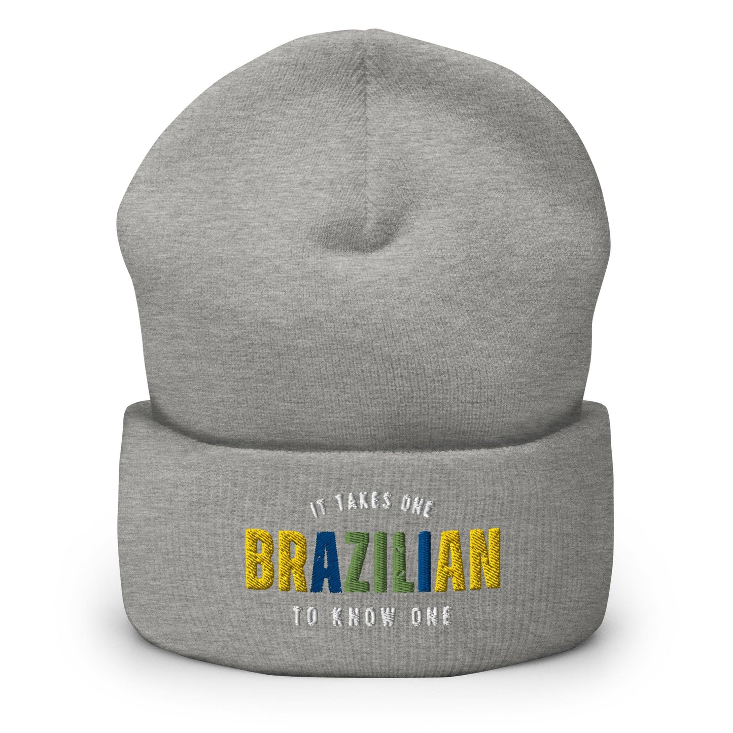 BRAZILIAN It Takes One To Know One™ Cuffed Beanie