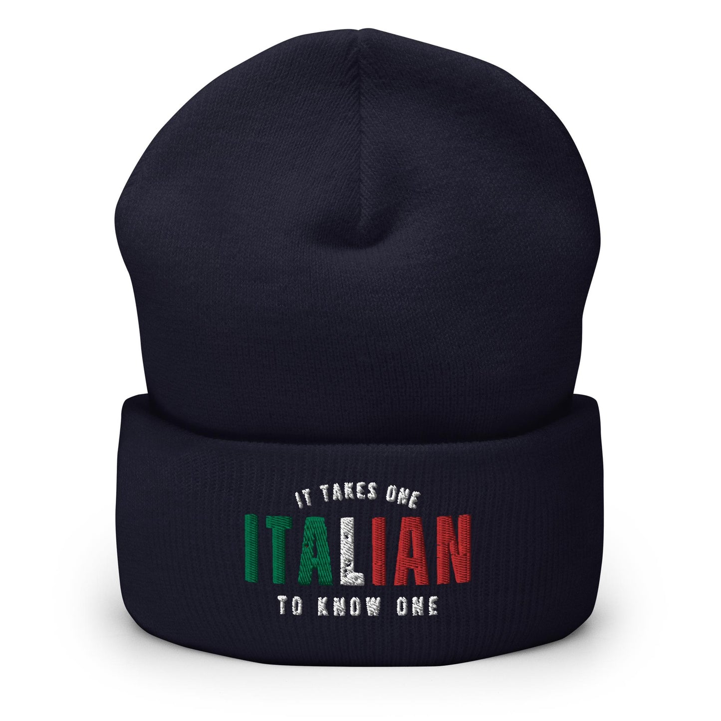 ITALIAN It Takes One To Know One™ Cuffed Beanie