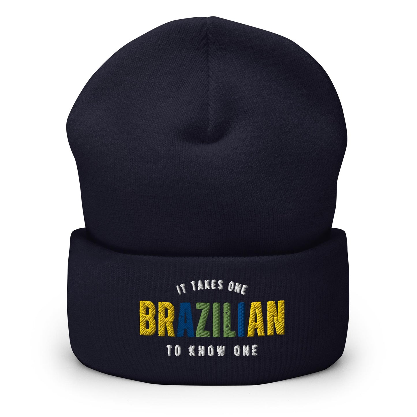 BRAZILIAN It Takes One To Know One™ Cuffed Beanie