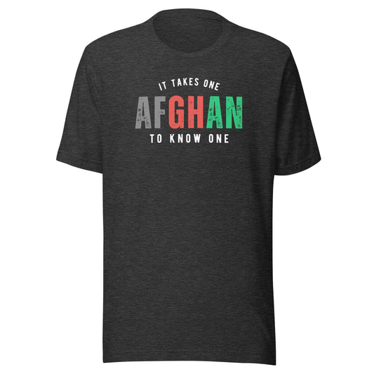 AFGHAN It Takes One To Know One™ Unisex t-shirt